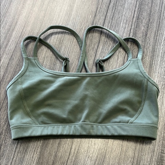 Beyond Yoga Other - Beyond Yoga Green Strappy Sports Bra.  Size Small